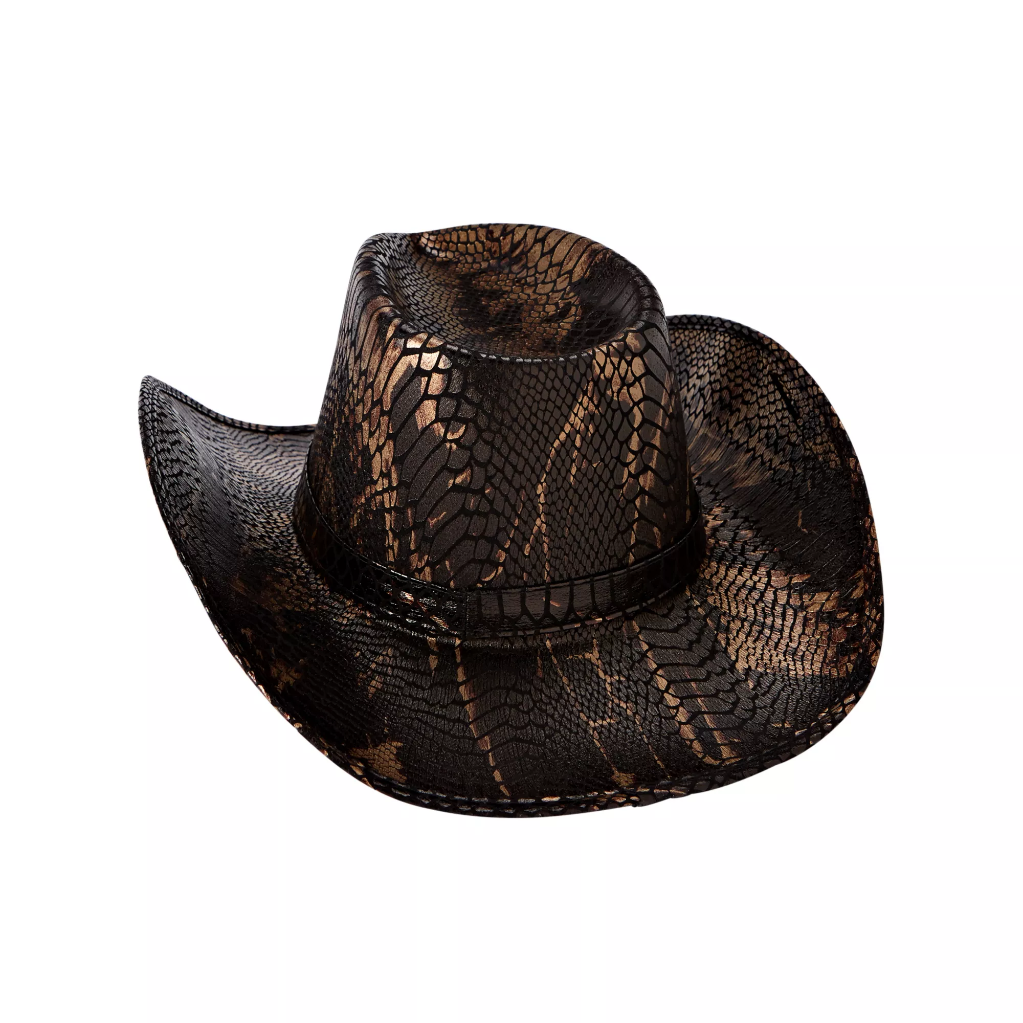 Snakeskin Cowboy Hat at Spirit Halloween