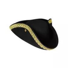 Deluxe Black and Gold Colonial Hat at Spirit Halloween