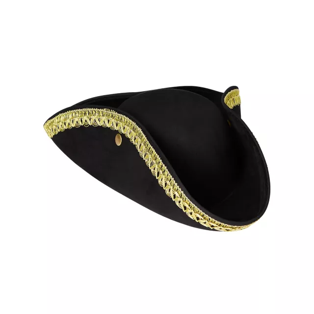 Deluxe Black and Gold Colonial Hat at Spirit Halloween