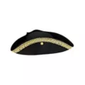 Deluxe Black and Gold Colonial Hat at Spirit Halloween
