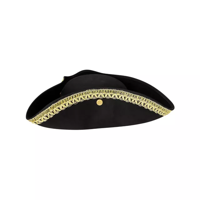 Deluxe Black and Gold Colonial Hat at Spirit Halloween