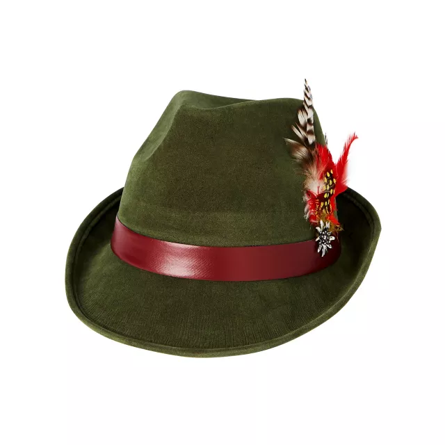 Deluxe Alpine Feather Hat at Spirit Halloween