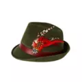 Deluxe Alpine Feather Hat at Spirit Halloween