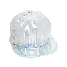 Silver Shimmer Snapback Hat at Spirit Halloween