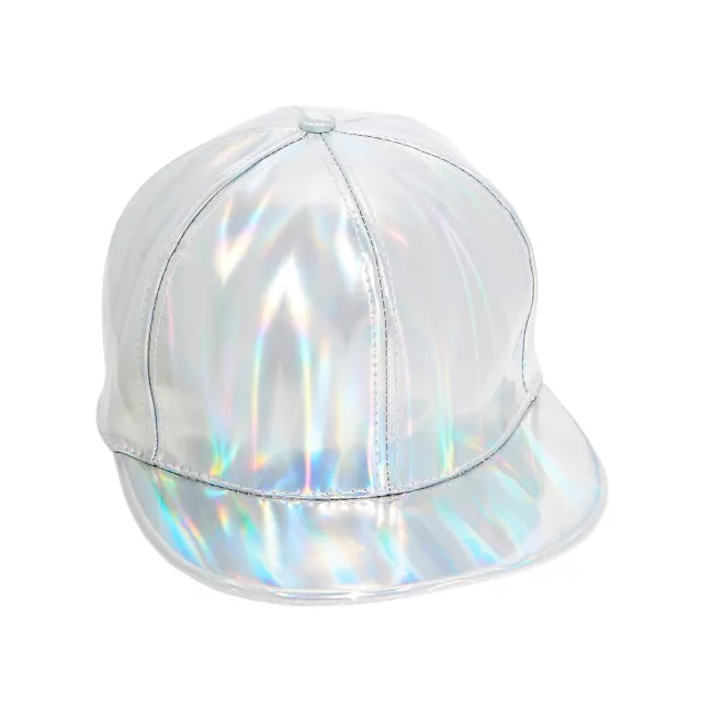 Silver Shimmer Snapback Hat at Spirit Halloween