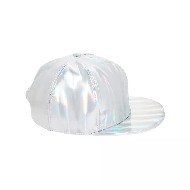 Silver Shimmer Snapback Hat at Spirit Halloween