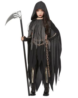 Fantasia de Reaper Masculino com Músculos - Men's Reaper Costume