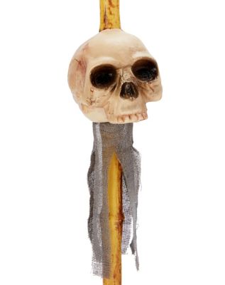 30 Inch Skull Bamboo Stakes