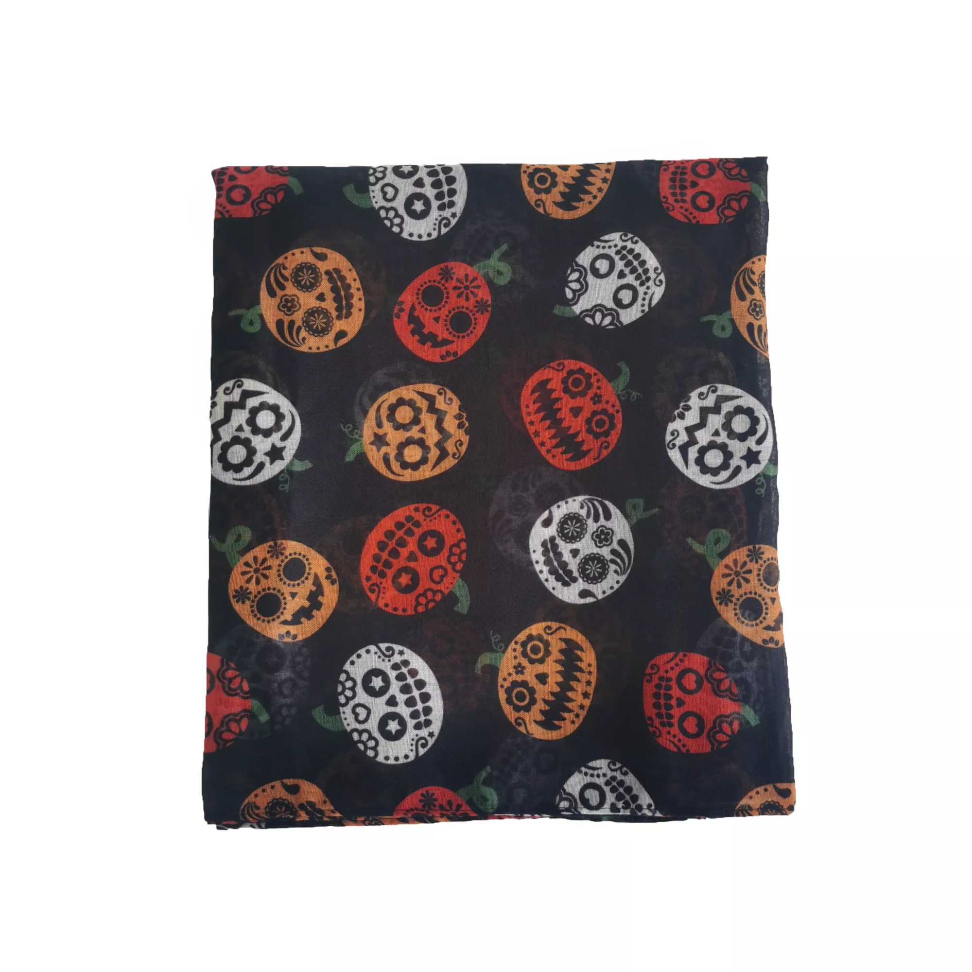 Vintage Pumpkin Scarf at Spencer's