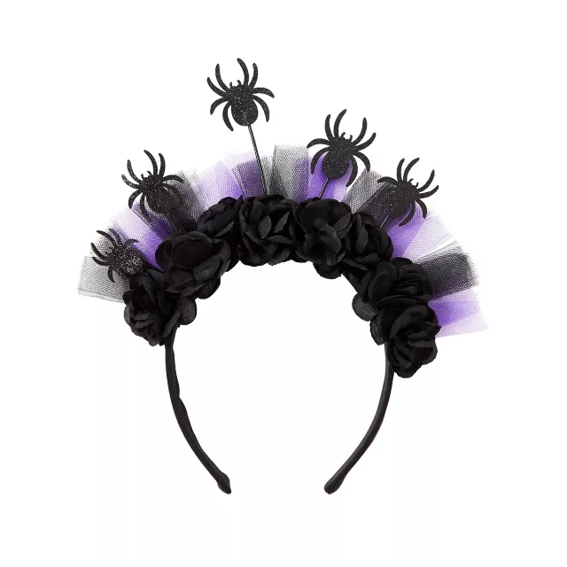 Floral Spider Headband at Spirit Halloween