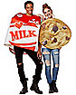 Adult Milk and Cookies Couples Costume
