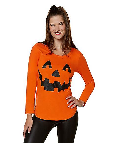 Cross Pumpkin Sweatshirt - Spirithalloween.com