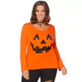 Cross Pumpkin Plus Size Sweatshirt at Spirit Halloween