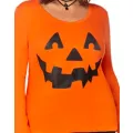 Cross Pumpkin Plus Size Sweatshirt at Spirit Halloween