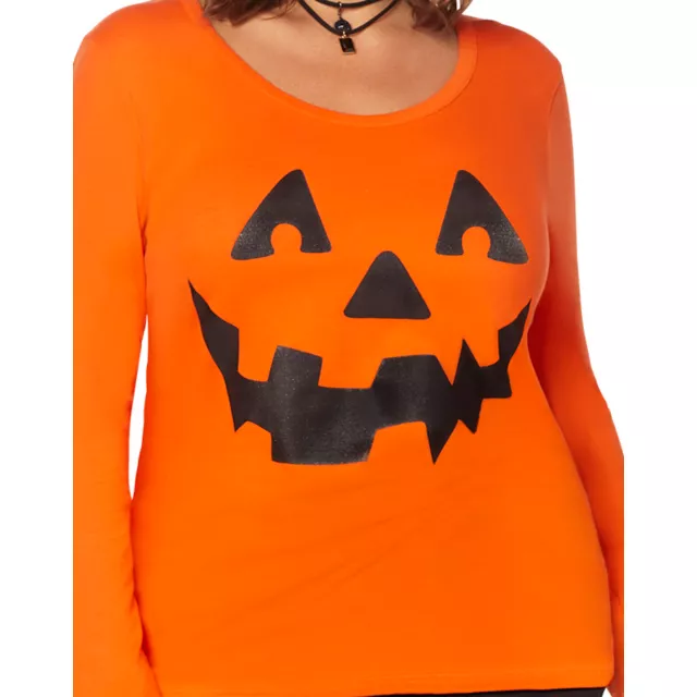 Cross Pumpkin Plus Size Sweatshirt at Spirit Halloween