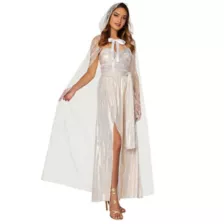 Adult White Lace Cape at Spencer's