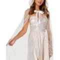 Adult White Lace Cape at Spencer's