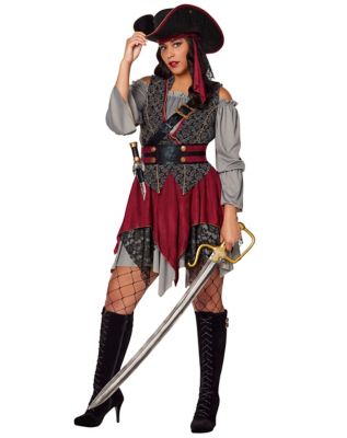 Adult Castaway Cutie Pirate Costume - The Signature Collection
