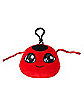 Tikki Plush Bag Clip - Miraculous Ladybug