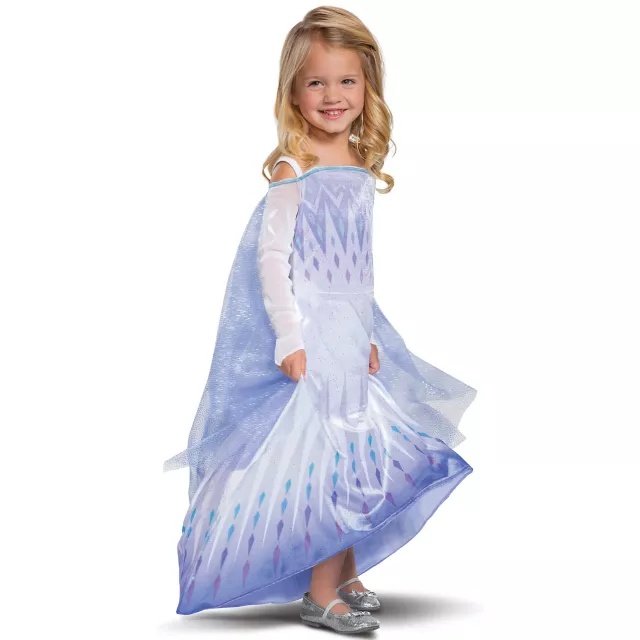 Toddler Elsa Sea Dress Deluxe - Frozen 2 - Spirithalloween.com