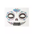 Skeleton Gem Face Decal at Spirit Halloween