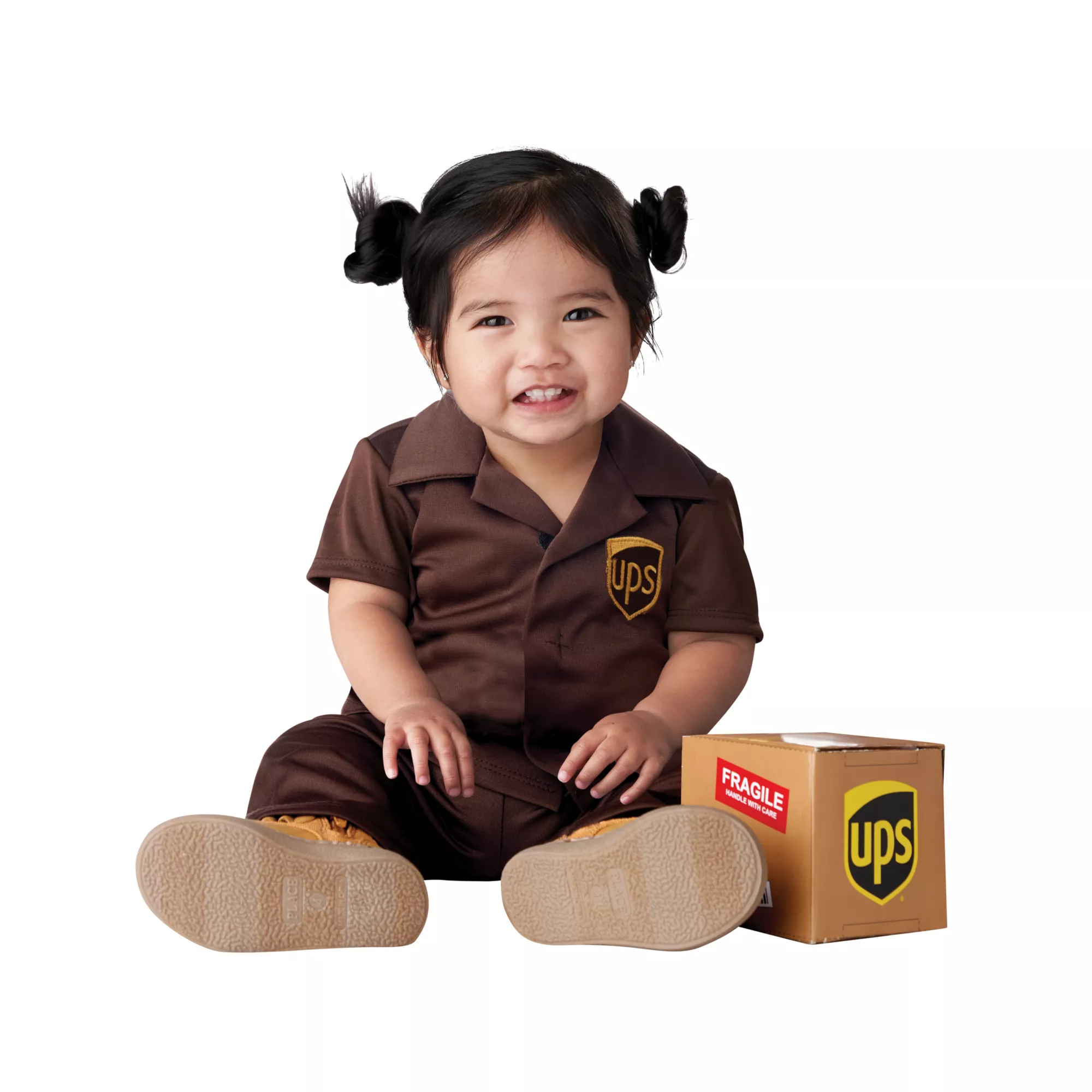 Baby UPS Worker Costume at Spencer's