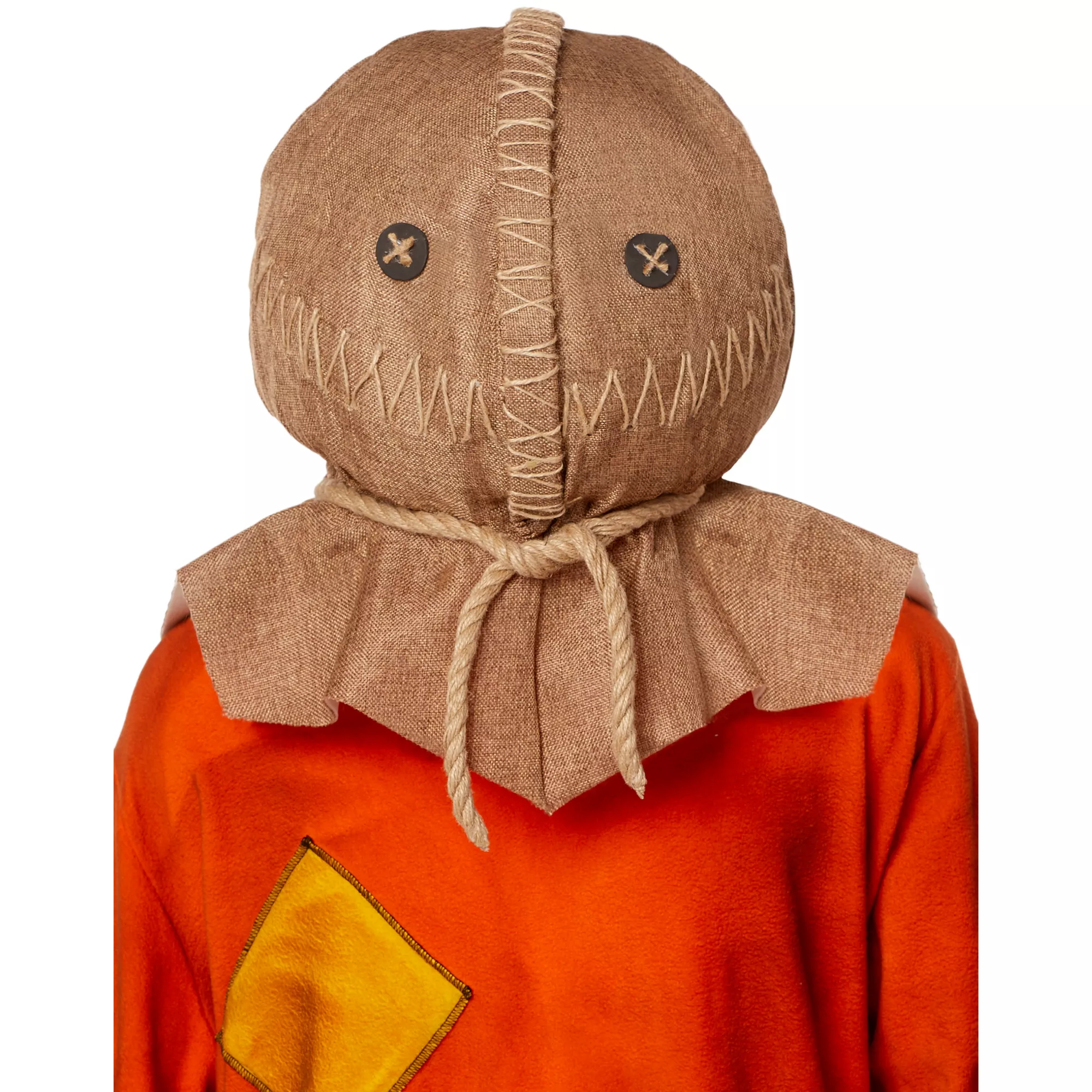 Deluxe Sam Burlap Full Mask - Trick 'r Treat at Spirit Halloween