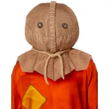 Deluxe Sam Burlap Full Mask - Trick 'r Treat at Spirit Halloween