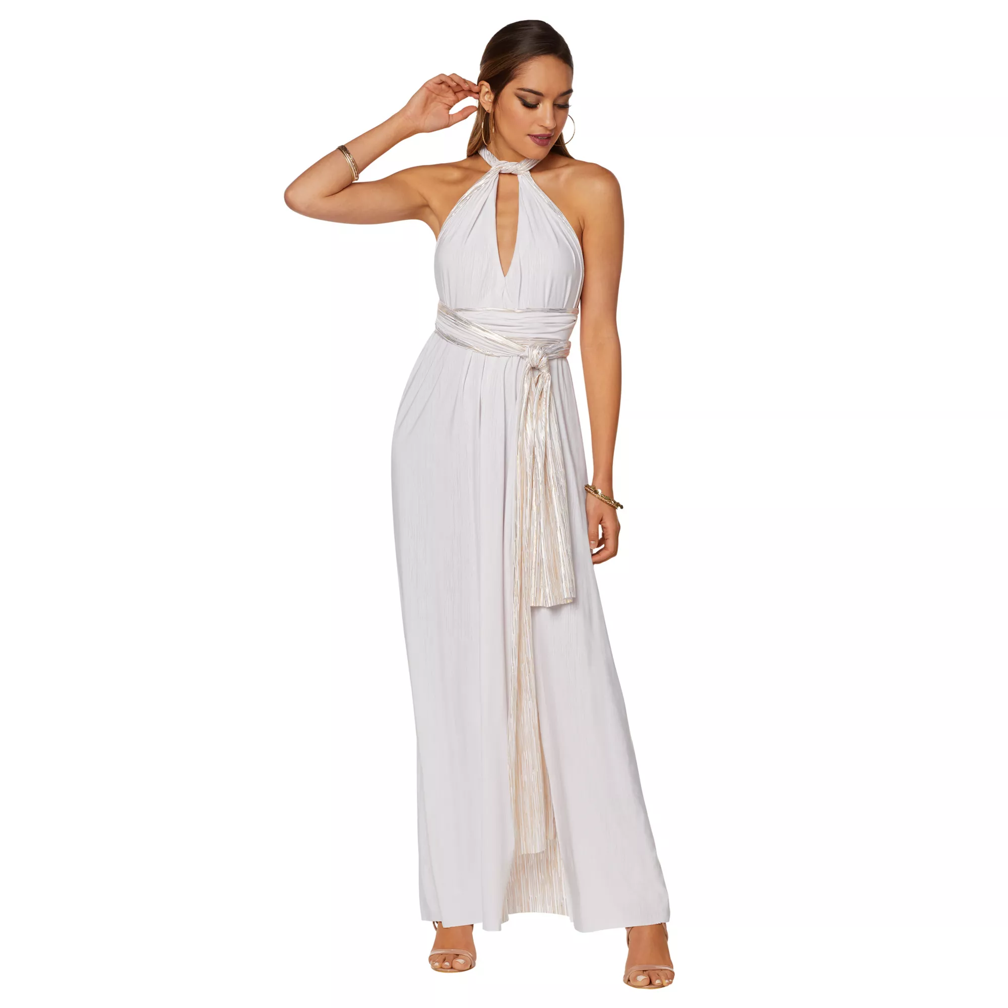 Adult White Endless Dress at Spirit Halloween