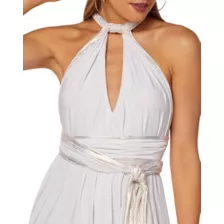 Adult White Endless Dress at Spirit Halloween