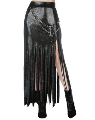 spirit halloween plaid skirt