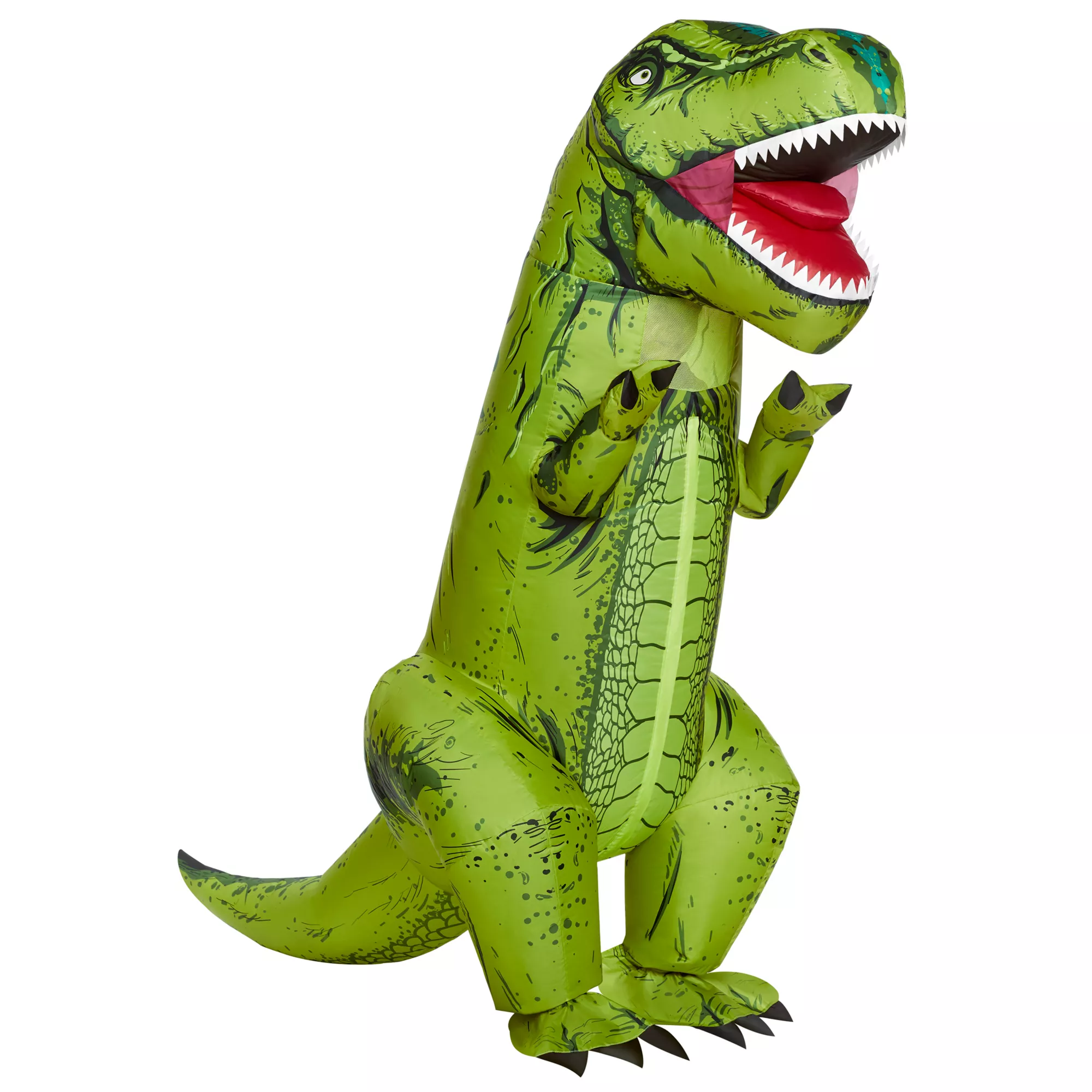 Kids Green Dinosaur Inflatable Costume at Spirit Halloween