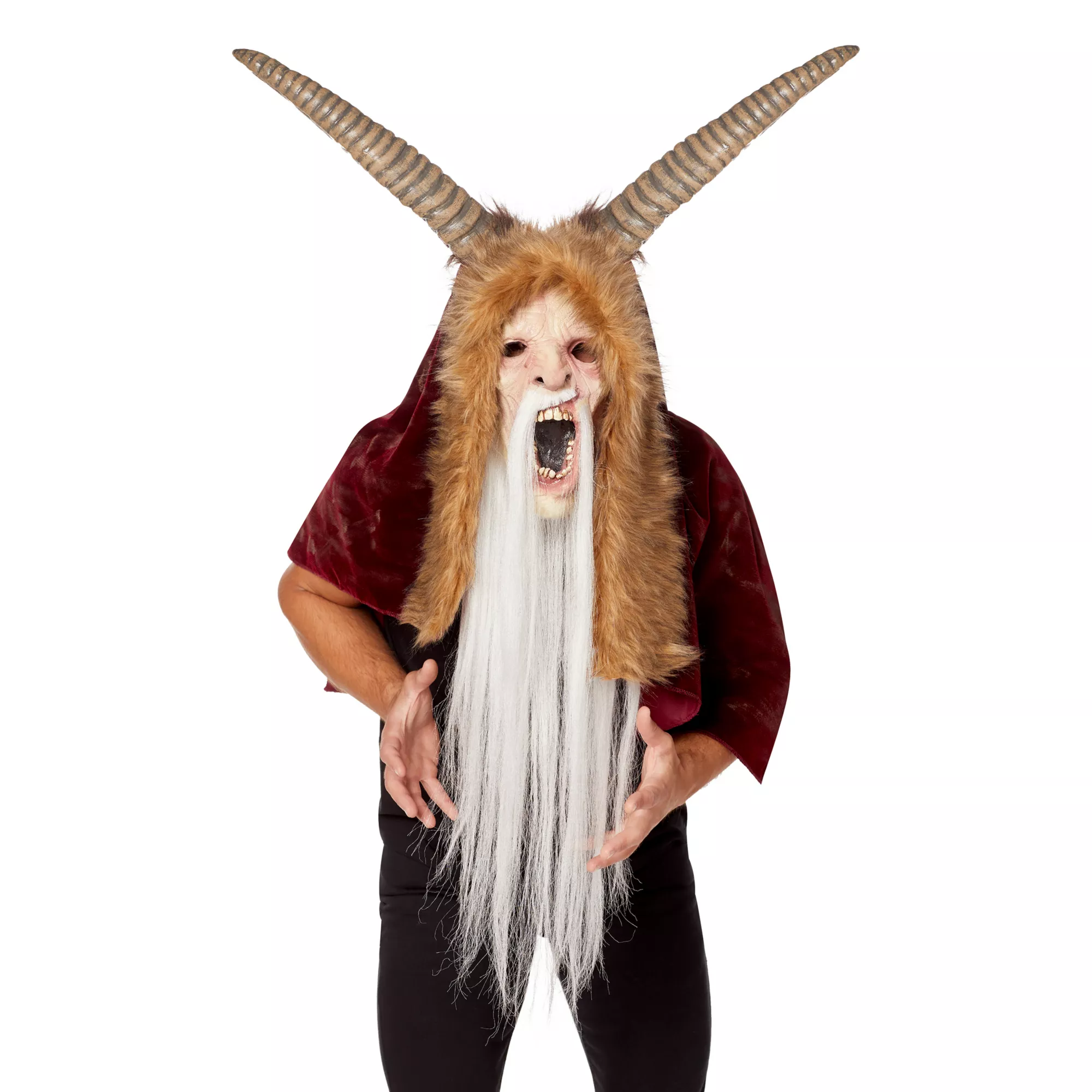 Krampus Full Mask at Spirit Halloween
