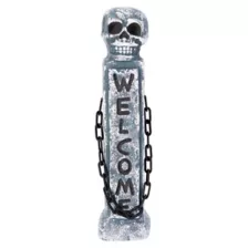 21 Inch Welcome Tombstone Pillars at Spirit Halloween