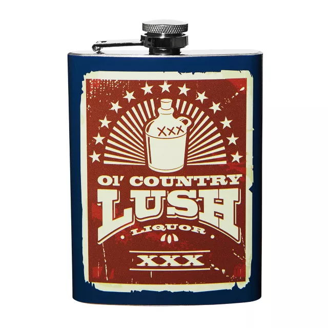 Ol' Country Lush Flask - 8 oz. at Spirit Halloween