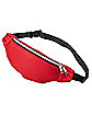 Red Mesh Sports Fanny Pack