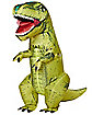 Adult Green Dinosaur Inflatable Costume