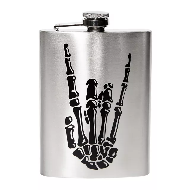 Skeleton Punk Flask at Spirit Halloween