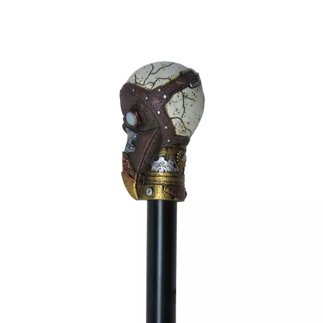Steampunk Raven Skull Staff at Spencer's