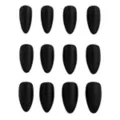 Kids Twilight Press On Matte Black Nails at Spirit Halloween