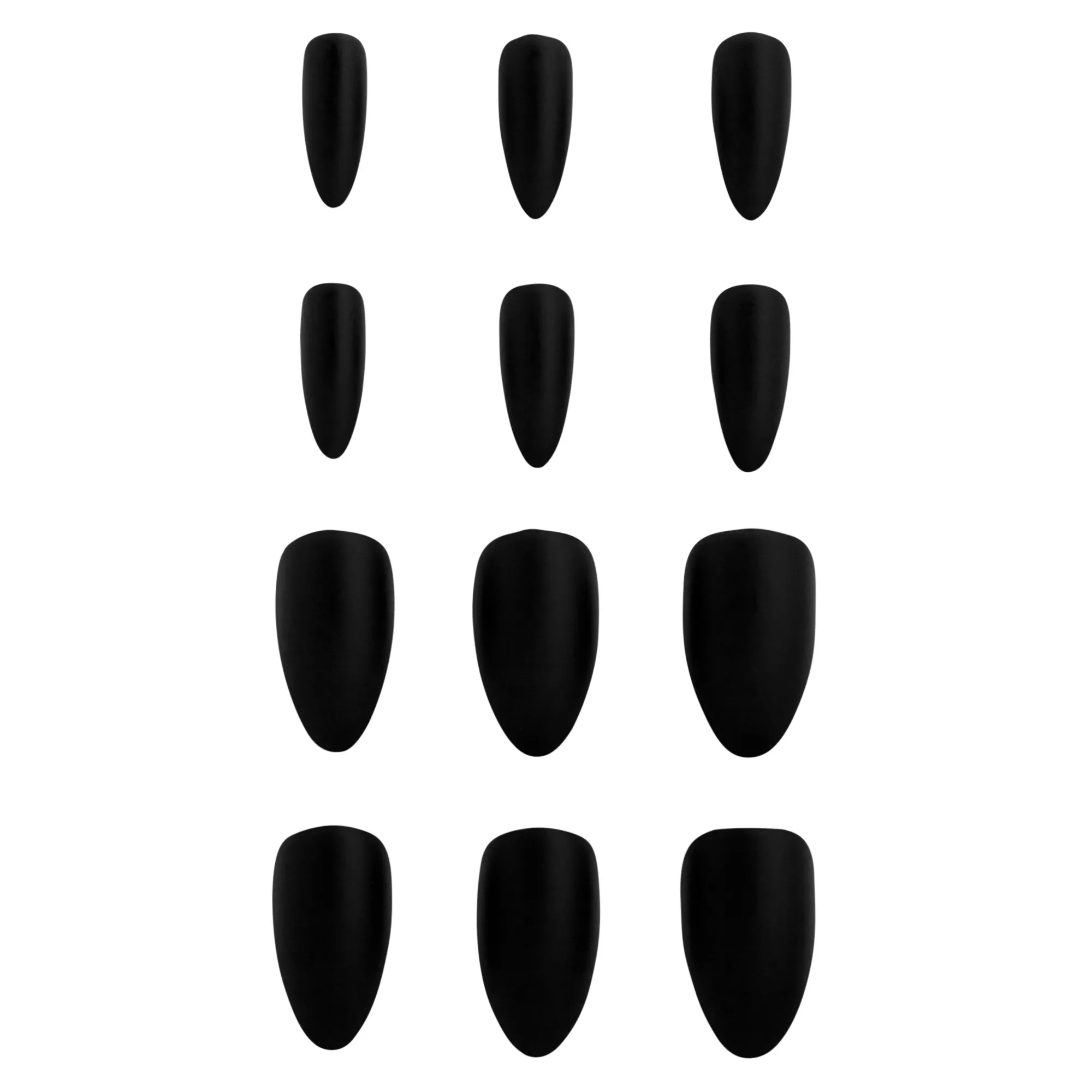 Kids Twilight Press On Matte Black Nails at Spirit Halloween