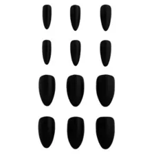 Kids Twilight Press On Matte Black Nails at Spirit Halloween