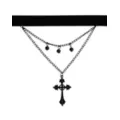 Kids Cross Chain Choker Necklace at Spirit Halloween