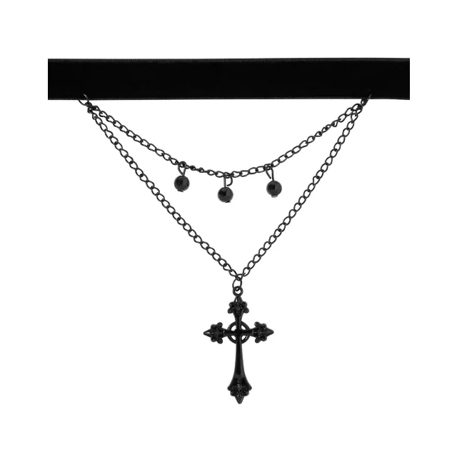Kids Cross Chain Choker Necklace at Spirit Halloween