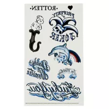 Harley Quinn Tattoo Set - The Suicide Squad at Spirit Halloween