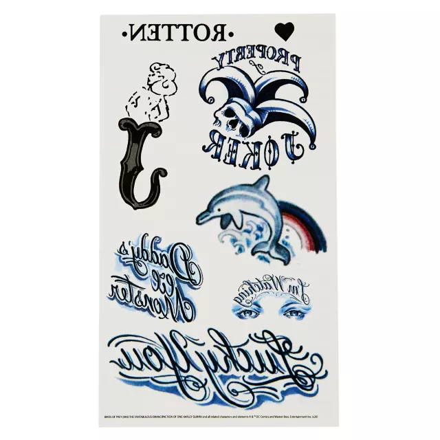 Harley Quinn Tattoo Set - The Suicide Squad at Spirit Halloween