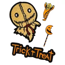 Sam Pin and Patch Set - Trick 'r Treat at Spirit Halloween