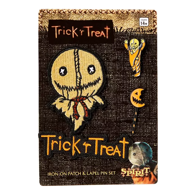 Sam Pin and Patch Set - Trick 'r Treat at Spirit Halloween
