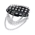 Studded Chain Punk Rock Bracelet at Spirit Halloween