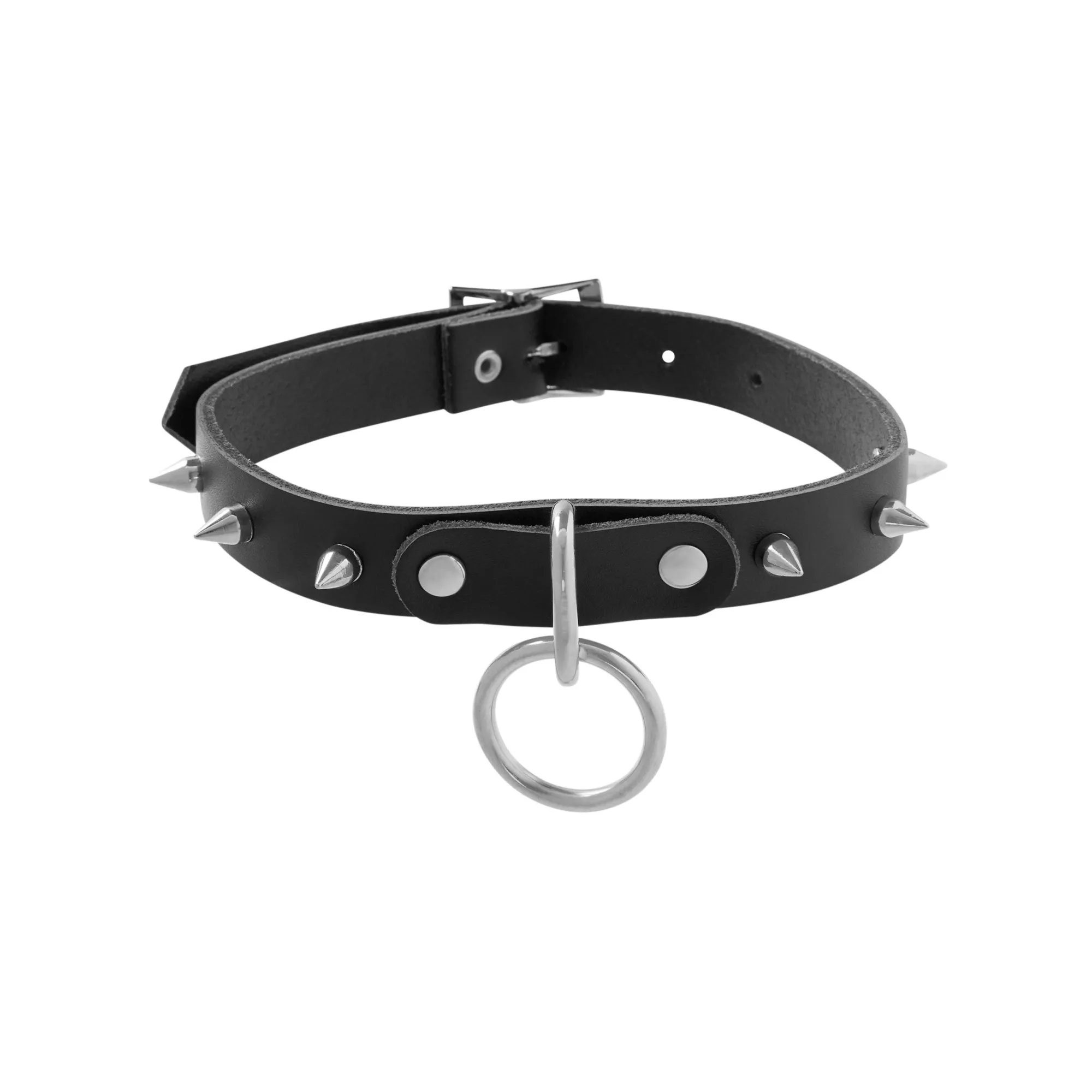 Punk Spiked Choker Necklace at Spirit Halloween